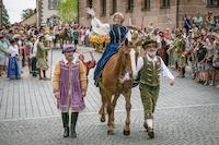 Burgfest - Einzug Burggräfin